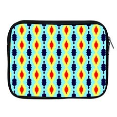 Yellow Chains Pattern Apple Ipad 2/3/4 Zipper Case