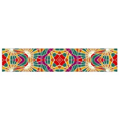 Multicolor Geometric Print Flano Scarf (small) by dflcprintsclothing