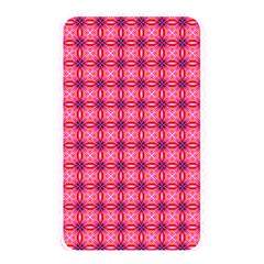 Abstract Pink Floral Tile Pattern Memory Card Reader (rectangular) by GardenOfOphir