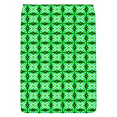 Green Abstract Tile Pattern Removable Flap Cover (small)