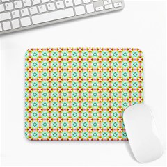 Aqua Mint Pattern Small Mouse Pad (rectangle) by GardenOfOphir