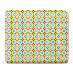 Aqua Mint Pattern Large Mouse Pad (rectangle) by GardenOfOphir