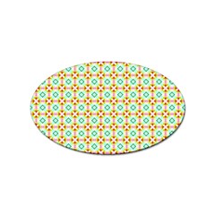 Aqua Mint Pattern Sticker 100 Pack (oval) by GardenOfOphir