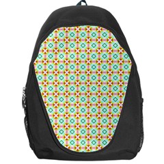 Aqua Mint Pattern Backpack Bag by GardenOfOphir