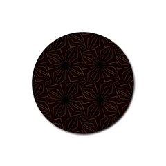 Tribal Geometric Vintage Pattern  Drink Coaster (round)