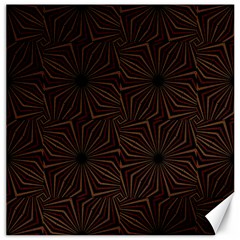 Tribal Geometric Vintage Pattern  Canvas 12  X 12  (unframed)