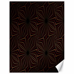 Tribal Geometric Vintage Pattern  Canvas 18  X 24  (unframed)