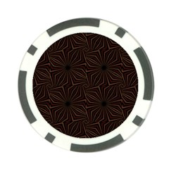 Tribal Geometric Vintage Pattern  Poker Chip