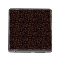 Tribal Geometric Vintage Pattern  Memory Card Reader With Storage (square)