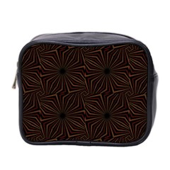 Tribal Geometric Vintage Pattern  Mini Travel Toiletry Bag (two Sides) by dflcprints