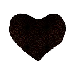 Tribal Geometric Vintage Pattern  16  Premium Heart Shape Cushion  by dflcprints