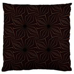 Tribal Geometric Vintage Pattern  Large Flano Cushion Case (one Side) by dflcprints