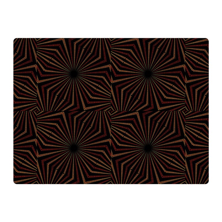 Tribal Geometric Vintage Pattern  Double Sided Flano Blanket (Mini)