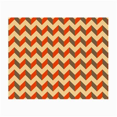 Modern Retro Chevron Patchwork Pattern  Glasses Cloth (small)