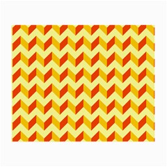 Modern Retro Chevron Patchwork Pattern  Glasses Cloth (small) by GardenOfOphir