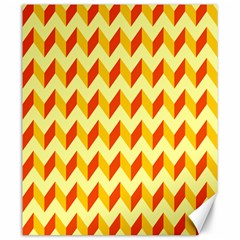 Modern Retro Chevron Patchwork Pattern  Canvas 20  X 24  (unframed)