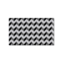 Modern Retro Chevron Patchwork Pattern  Sticker 10 Pack (rectangle)