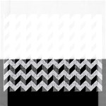 Modern Retro Chevron Patchwork Pattern  Jigsaw Puzzle (Rectangle) Front