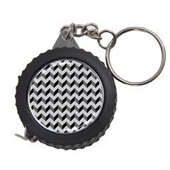 Modern Retro Chevron Patchwork Pattern  Measuring Tape