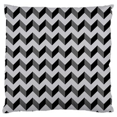 Modern Retro Chevron Patchwork Pattern  Large Cushion Case (single Sided) 