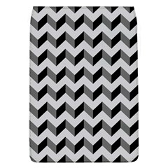 Modern Retro Chevron Patchwork Pattern  Removable Flap Cover (large)