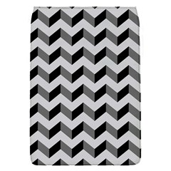 Modern Retro Chevron Patchwork Pattern  Removable Flap Cover (small)