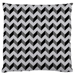 Modern Retro Chevron Patchwork Pattern  Large Flano Cushion Case (two Sides)