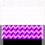 Modern Retro Chevron Patchwork Pattern Jigsaw Puzzle (Rectangle) Front