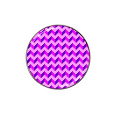 Modern Retro Chevron Patchwork Pattern Golf Ball Marker 4 Pack (for Hat Clip)