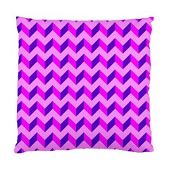 Modern Retro Chevron Patchwork Pattern Cushion Case (single Sided) 