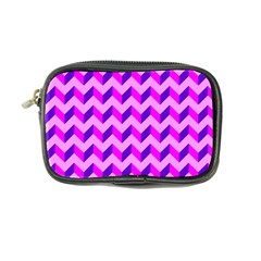 Modern Retro Chevron Patchwork Pattern Coin Purse by GardenOfOphir