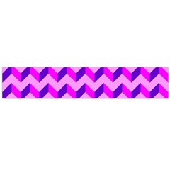 Modern Retro Chevron Patchwork Pattern Flano Scarf (large) by GardenOfOphir