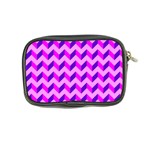 Modern Retro Chevron Patchwork Pattern Coin Purse Back