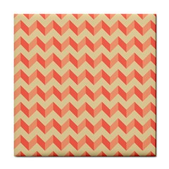 Modern Retro Chevron Patchwork Pattern Ceramic Tile