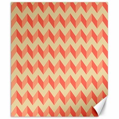 Modern Retro Chevron Patchwork Pattern Canvas 20  X 24  (unframed)