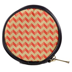 Modern Retro Chevron Patchwork Pattern Mini Makeup Case