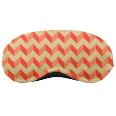 Modern Retro Chevron Patchwork Pattern Sleeping Mask