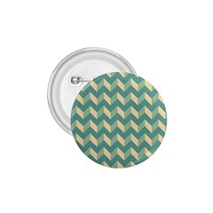 Mint Modern Retro Chevron Patchwork Pattern 1 75  Button by GardenOfOphir