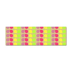 Colorful Leaf Pattern Bumper Sticker 10 Pack