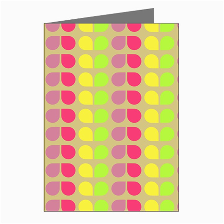 Colorful Leaf Pattern Greeting Card (8 Pack)