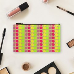 Colorful Leaf Pattern Cosmetic Bag (small)