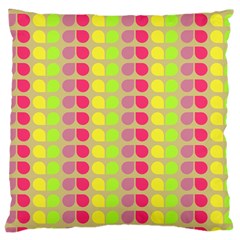 Colorful Leaf Pattern Large Cushion Case (single Sided) 