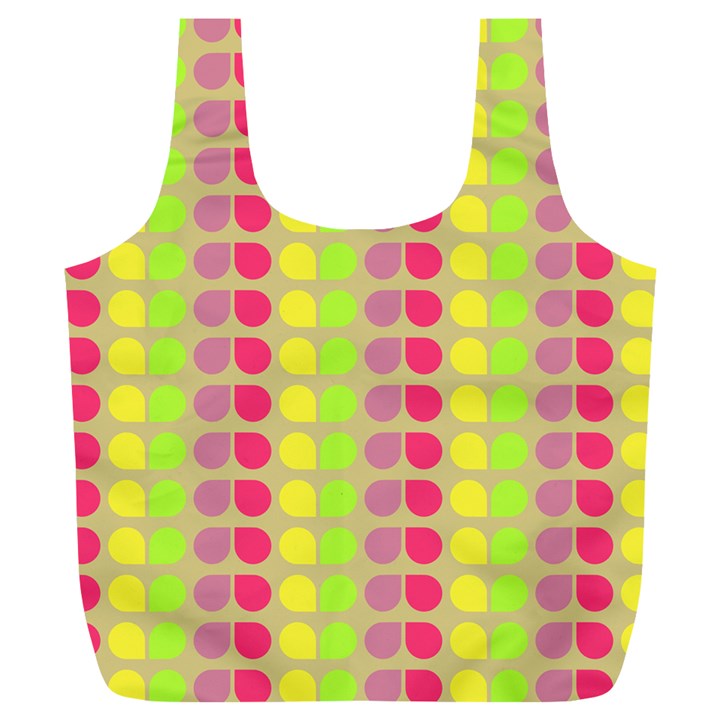 Colorful Leaf Pattern Reusable Bag (XL)