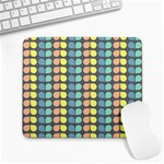 Colorful Leaf Pattern Large Mouse Pad (Rectangle) Front