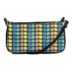 Colorful Leaf Pattern Evening Bag by GardenOfOphir