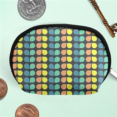 Colorful Leaf Pattern Accessory Pouch (medium)