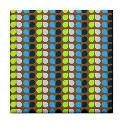 Colorful Leaf Pattern Ceramic Tile