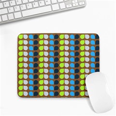 Colorful Leaf Pattern Small Mouse Pad (rectangle) by GardenOfOphir