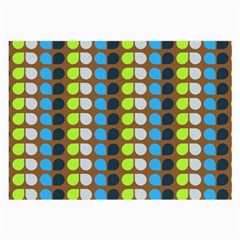 Colorful Leaf Pattern Glasses Cloth (large)