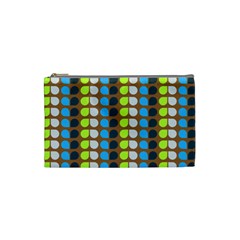 Colorful Leaf Pattern Cosmetic Bag (small)